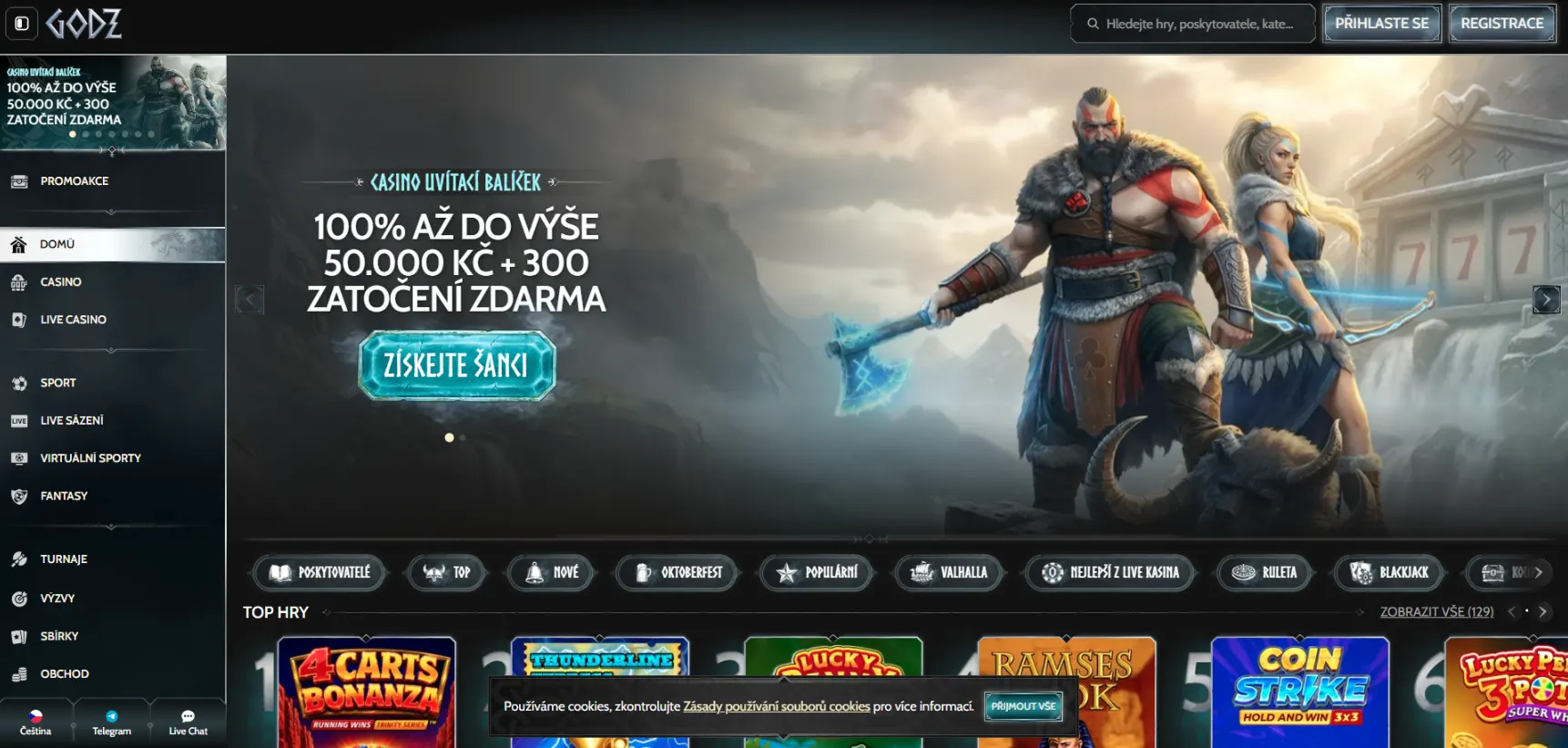  Casino Screen